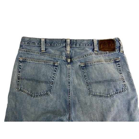 Polo Ralph Lauren Men's Jeans 36x32 Medium Wash Cowboy Bootcut Leg Cotton Denim - Picture 4 of 10